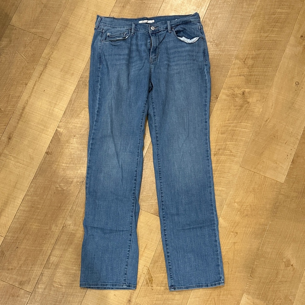 Levi's Women's Straight Leg Blue Jeans